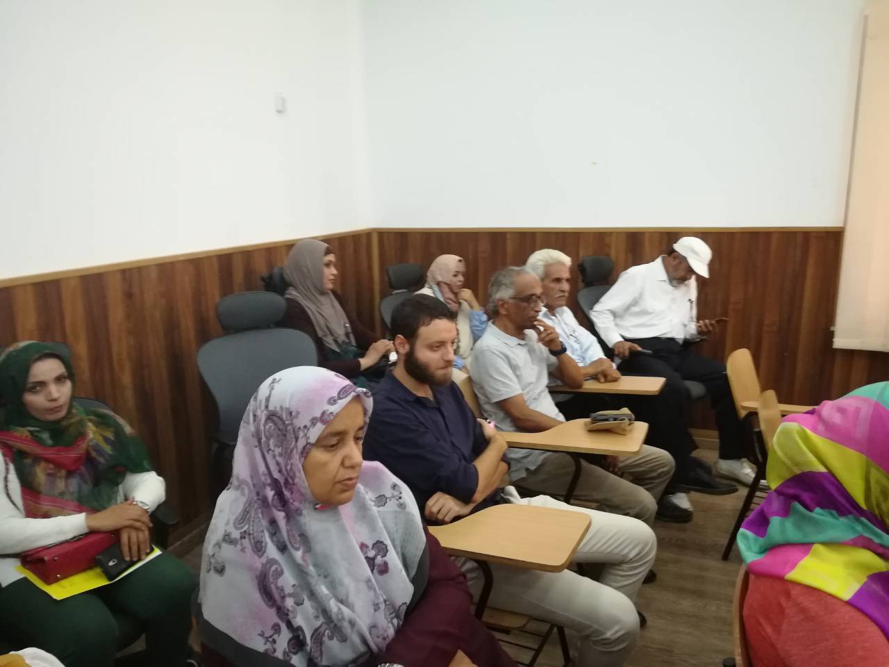 مركز التدريب بالحراك الوطني نعم ليبيا يشارك في نشاطات ادارة الرعاية الصحية الاولية بوزارة الصحة 2
